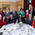 Lord Mayor and Leader of the Council, Councillor Nick Forbes with staff