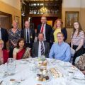 Lord Mayor with volunteers, trustees, staff and guests